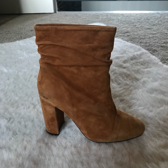 Slouchy Suede Booties - Picture 2 of 3
